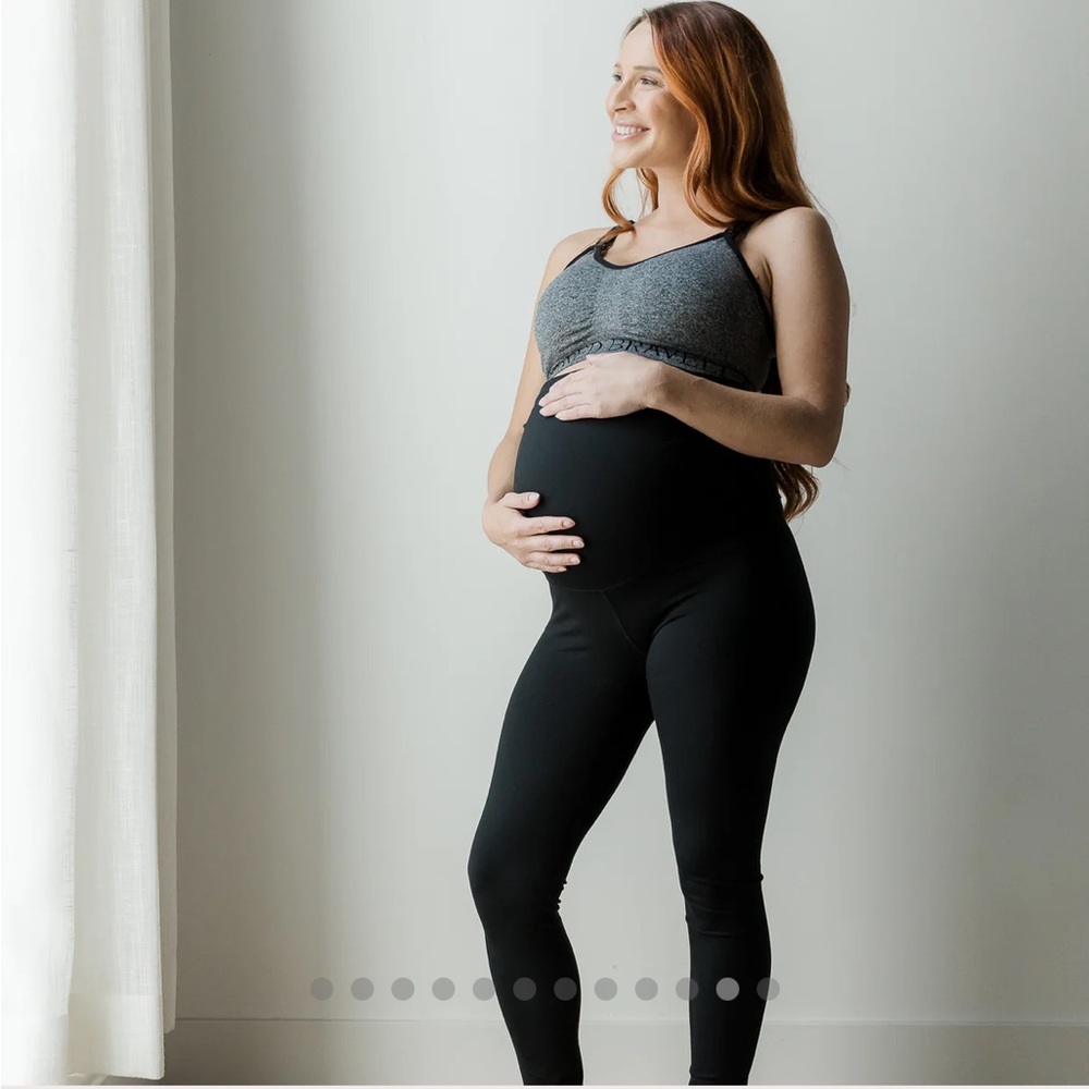 Kindred Bravely Louisa Maternity and Postpartum Leggings in Black size XL